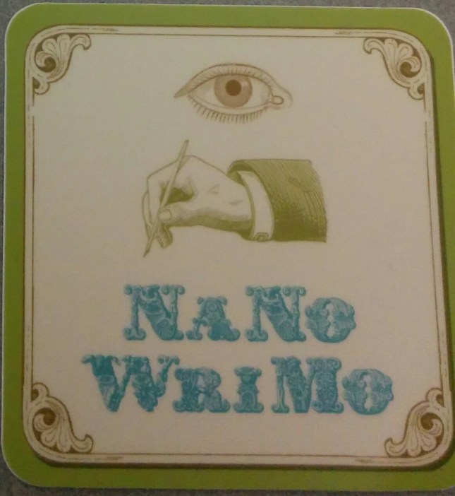 NanoWriMo2014 Swag. Victorian theme